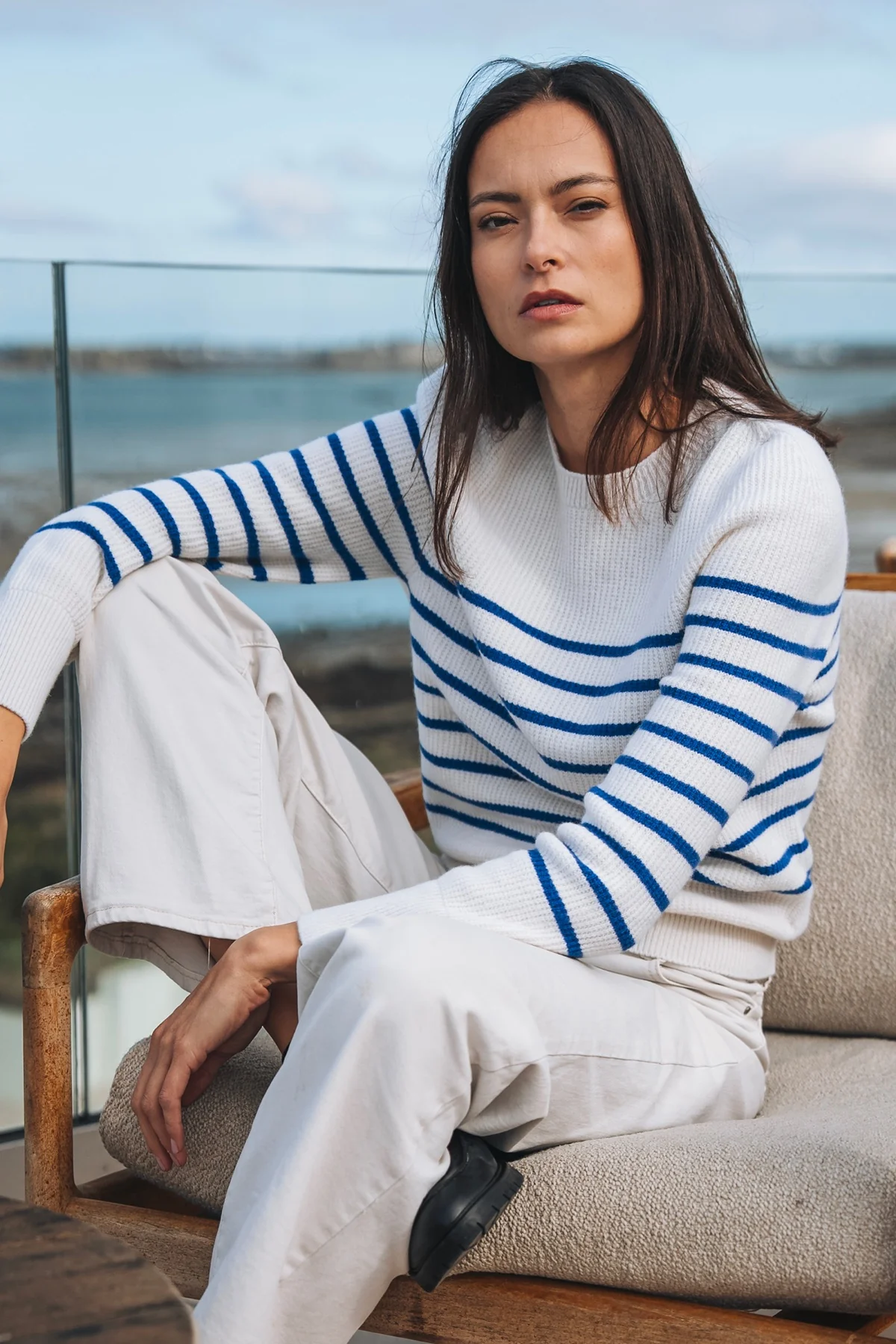 Pull rayé SABLONS